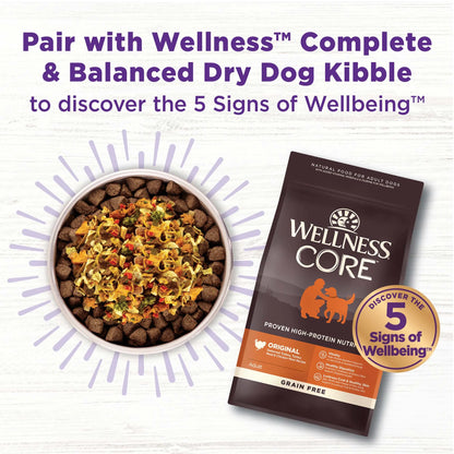 Wellness Bowl Boosters Functional Freeze-Dried Dog Food Topper, Digestive Health, 4 Ounce Bag